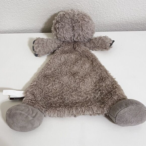Demdaco Sloth Flat Security Blanket Rattle Lovey Lovie Plush 2019 - Picture 12 of 12